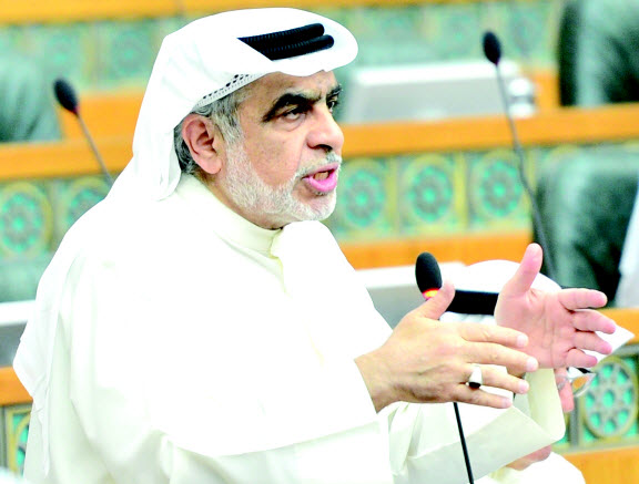 عبد الصمد يطالب مجلس الأمة بتكليف لجنة حماية الأموال العامة بالتحقيق في المآخذ والملاحظات التي سجلها المحاسبة على هيئة الاستثمار